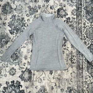 Gray Turtleneck Sweater